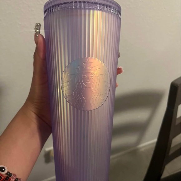 Starbucks Other - Starbucks Holographic Lavender Tumbler